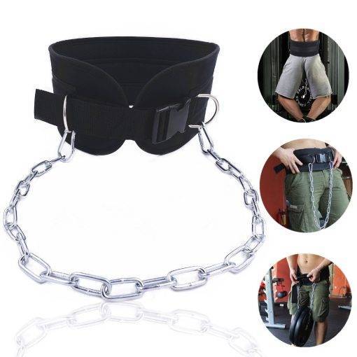 Ceinture Lestée Large pour tractions et dips Accessoires de Musculation