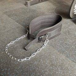 Ceinture Lestée Large pour tractions et dips Accessoires de Musculation 