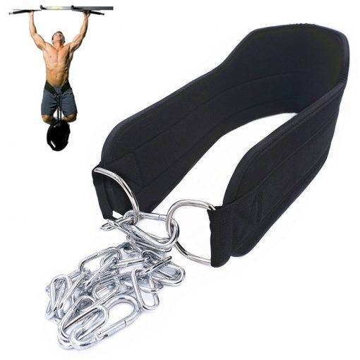 Ceinture lestée simple pour Dips et Traction Accessoires de Musculation